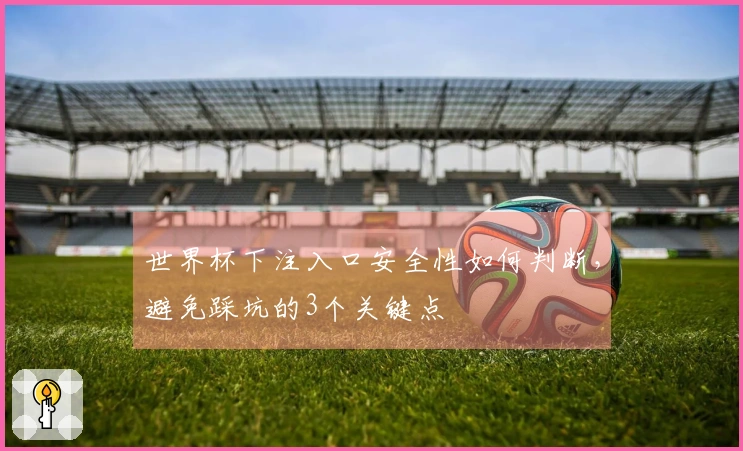 世界杯下注入口安全性如何判断，避免踩坑的3个关键点