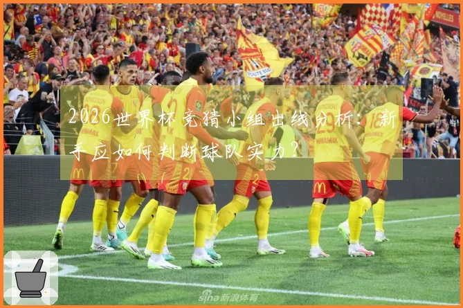 2026世界杯竞猜小组出线分析：新手应如何判断球队实力？