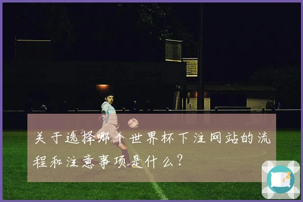 关于选择哪个世界杯下注网站的流程和注意事项是什么？