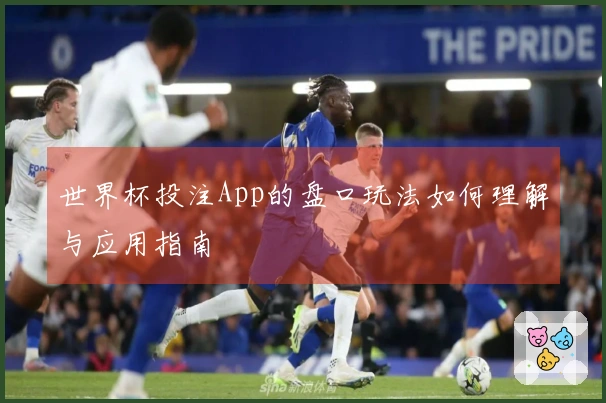 世界杯投注App的盘口玩法如何理解与应用指南