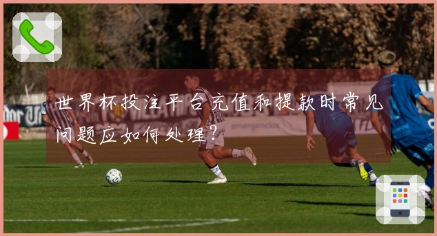 世界杯投注平台充值和提款时常见问题应如何处理？