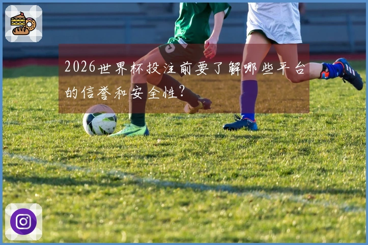 2026世界杯投注前要了解哪些平台的信誉和安全性？