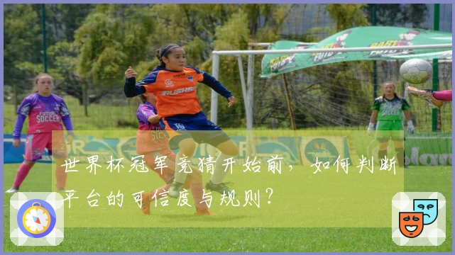 世界杯冠军竞猜开始前，如何判断平台的可信度与规则？